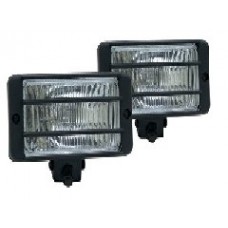 Pair of 12v 5.5in -  Clear Halogen Driving Lamps